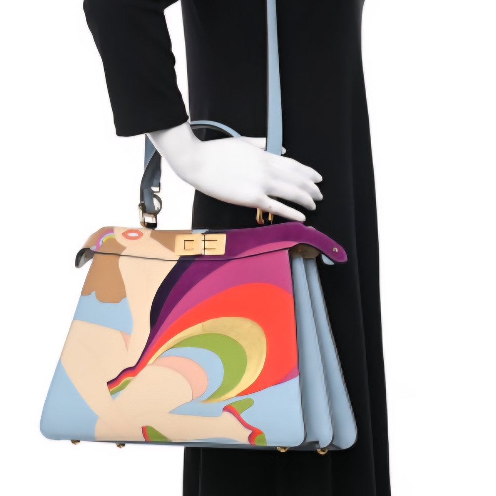 Colorful Designer Women's Bag Pickaboo Cop Fendi(vacation till Aug 20th)